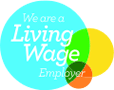 We are living wage logo